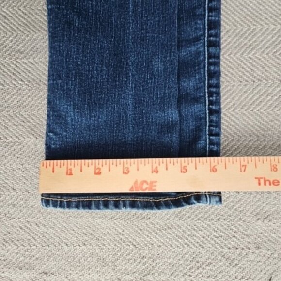 Hollister Jeans Junior Size 15R W32 L32 Straight Skinny Med Wash Style 61956050 - Picture 16 of 16